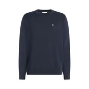Calvin Klein Jeans Pulover CLSC mornarska