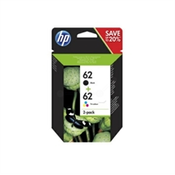 HP - Komplet tinta HP N9J71AE (nr.62 BK + CMY), dvostruko pakiranje, original