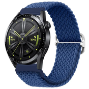 BStrap Elastic Nylon pašček za Huawei Watch GT2 42mm, cold blue