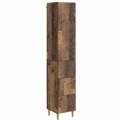 Vidaxl Set omar 2 szt. Star les 33 x 34,5 x 90 cm Inženirski les