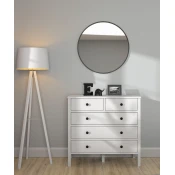 Hanah Home Komoda FRN-20061, 90x85x40 cm, Bela