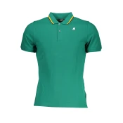 K-WAY GREEN MEN'S SHORT-SLEEVED POLO SHIRT