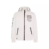 CAMP DAVID Gornji dio trenirke  narancasta / crna / vuneno bijela