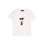 Karl Lagerfeld Majica nude/svetlo modra/črna/bela