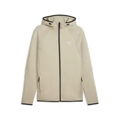 Puma EVOSTRIPE FZ HOODIE DK, muška jakna, bež 692190