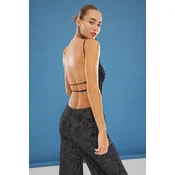 Trendyol Milla Ženska bluza Tprss25Bz00036, Crna