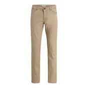 Jack & Jones Hlače iz tkanine Clark Finn 12293328 Bež Regular Fit
