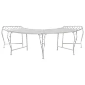 Klupa pod drvetom 4-Broj sjedala 160 x 80 x 44 cm Celik