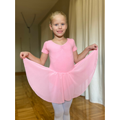 GALA UNIQ Baletski triko sa suknjicom za devojcice 310P roze