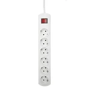 Produžni kabl sa prekidacem 6 uticnica 2m Elco H05VV-F 3G1.5 PP/J-Y 3x1.5 - 20333