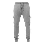 Urban Classics Kargo hlače, siva