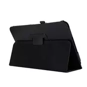 Elegantna torbica Litchi za Samsung Galaxy Tab A 10.1 - crna