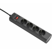 APC - APC UPS Power Strip, 4x CEE 7/3 Schuko outlets, IEC C14 Plug, 230V 10A
