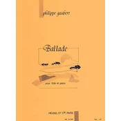 GAUBERT:BALLADE FLUTE ET PIANO