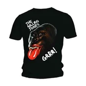 The Rolling Stones Grrr Black Gorilla Black L Majica