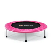 Costway Mini zložljivi trampolin 38 palcev, roza