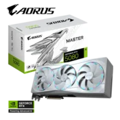 Grafična kartica GIGABYTE AORUS GeForce RTX 5080 MASTER ICE 16G, 16GB GDDR7, PCI-E 5.0