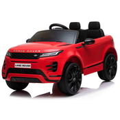 Električni automobil za igračke Range Rover EVOQUE, pojedinačni, crveni, kožna sjedala, MP3