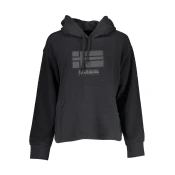 NAPAPIJRI WOMEN'S ZIPLESS SWEATSHIRT BLACK