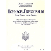 LANGLAIS:HOMMAGE A FRESCOBALDI POUR ORGUE