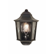 Elstead NR7-2-BLK - Zunanja stenska luč NORFOLK 1xE27/100W/230V IP43