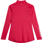 J.Lindeberg Asa Soft Compression Womens Top Rose Red M