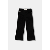 Otroške hlače Calvin Klein Jeans črna barva, IG0IG03005