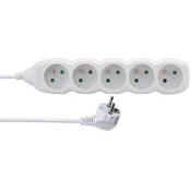 Emos Podaljšek 5x socket, 1.5m - white