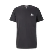 UNDER ARMOUR Funkcionalna majica črna/bela