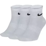 Nike carape Everyday Lightweight Ankle (3 Pair), L, bijele