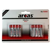 Alkalna mikro baterija LR03 AAA 1.5V 8/1 Arcas