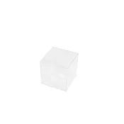 Blok kocka PVC 9,2x9,2x9,5 cm prazna Fornax prozirna