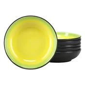 Creatable SET GLOBOKIH KROŽNIKOV Hot Green 22/5 cm