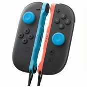 Par modrih silikonskih kapic za Nintendo Switch 2