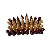 Novi ručno rađeni drveni šahovski set