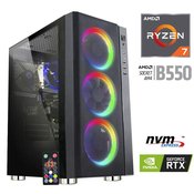 Računalnik MEGA 6000Y Ryzen 7-5800X/16GB/SSD500GB-NVMe/2TB/RTX3060Ti-8GB/RGB