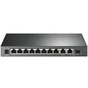 Switch TP-LINK TL-SG1210MP Gigabit 10xRJ45/10/100/1000Mbps/8xPOE+/1xSFP