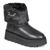 Karl Lagerfeld  SKYLAR Signia Kollar Mid Boot  Črna