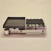 Plinski žar P350 PRO + posodica za olje 0,25l + večnamenski kuhalnik PK350 PRO- Furlan