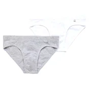 Benetton spodnje hlače slip 2 kos NOS 3MC10S444 F siva XL