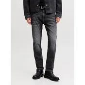 JACK & JONES Kavbojke JJICLARK JJVINTAGE  črn denim