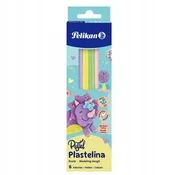 shumee Herlitz Pelikan plastelin za otroke, šolski komplet 6 pastelnih barv