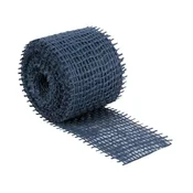 Bellatex Okrasni trak iz jute - 3 m x 4 cm - temno moder