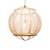 Pametna viseča svetilka rjava 58 cm vklj. Wifi G95 - Pascal