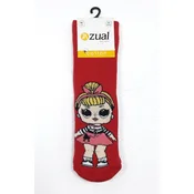 Zual Termocarape za bebe LOL, Pamucne, Crvene