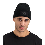 Beanie kapa ALPHA INDUSTRIES - VLC - črna_118943
