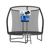 Songmics Trampolin 244x239 cm Črn