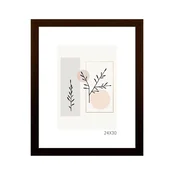 shumee Osnovni MDF okvir za fotografije 24x30 cm rjave barve 1 kos.