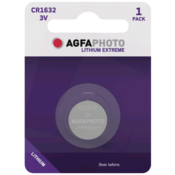 AgfaPhoto Baterija litijska, CR1632, 3V, dugmasta, blister 1 kom. - CR1632 B1