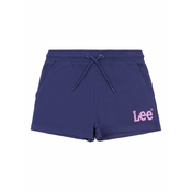 Lee Športne kratke hlače Wobbly Graphic LEG5092 Modra Regular Fit